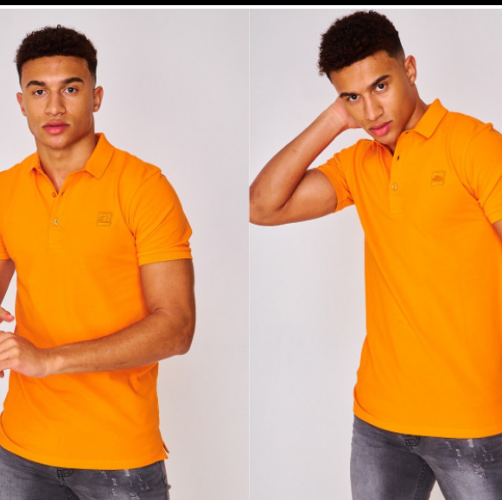 Ellesse Parioli Men's Orange Size Medium Shirt